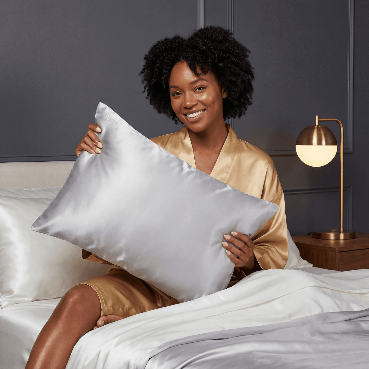 Pillowcase - Silver - Queen