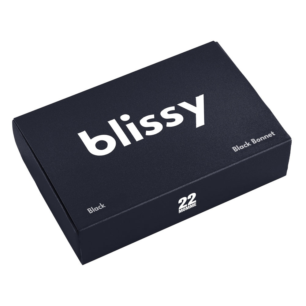 Blissy Bow Bonnet - Black