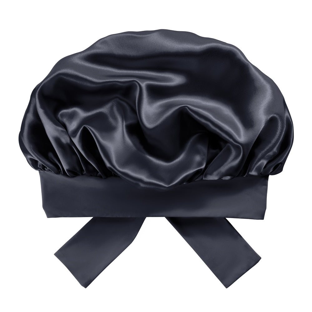 Blissy Bow Bonnet - Black