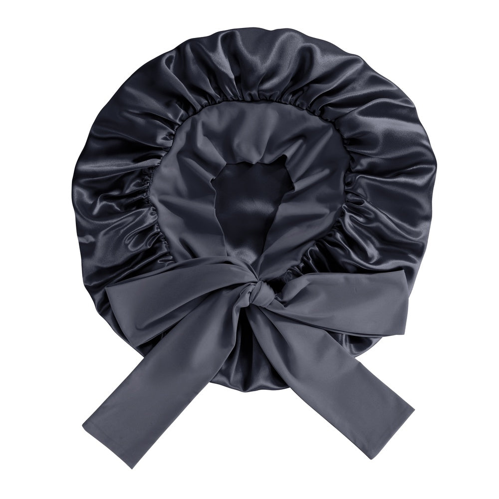 Blissy Bow Bonnet - Black