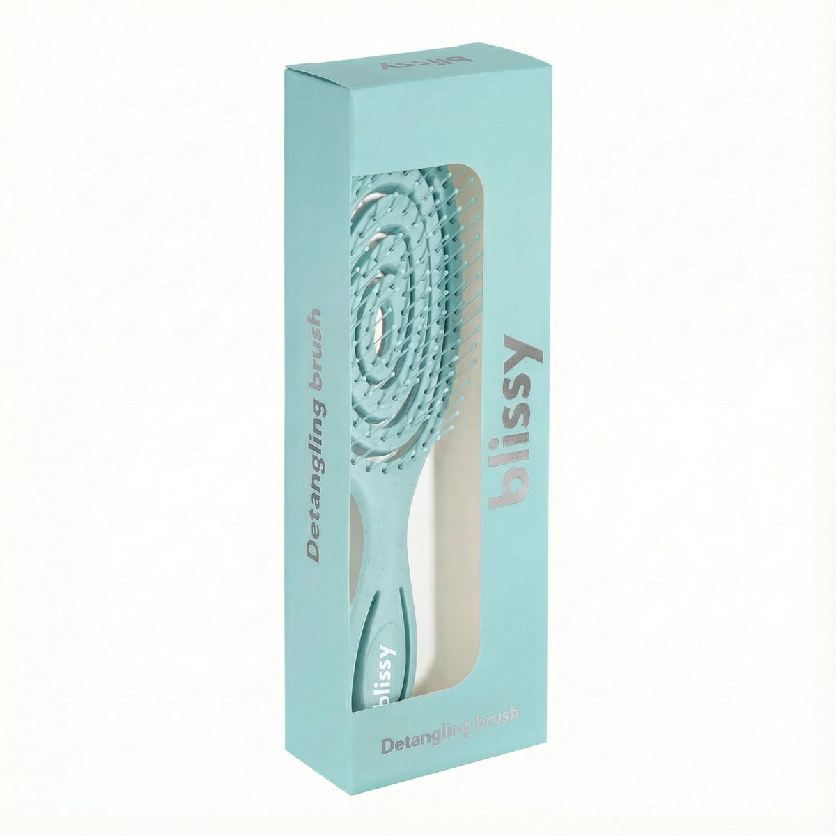 Blissy Detangling Brush - Blue