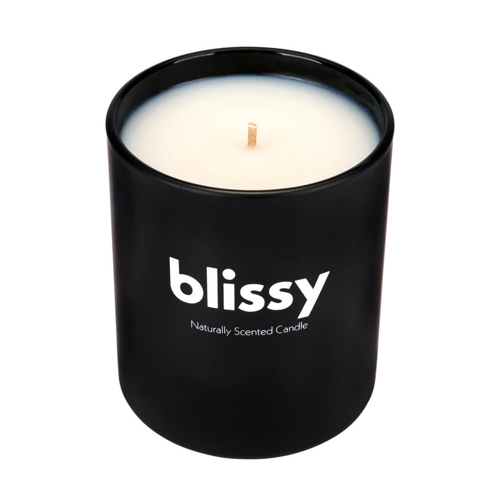 Blissy Candle - Woodsmoke & Leather