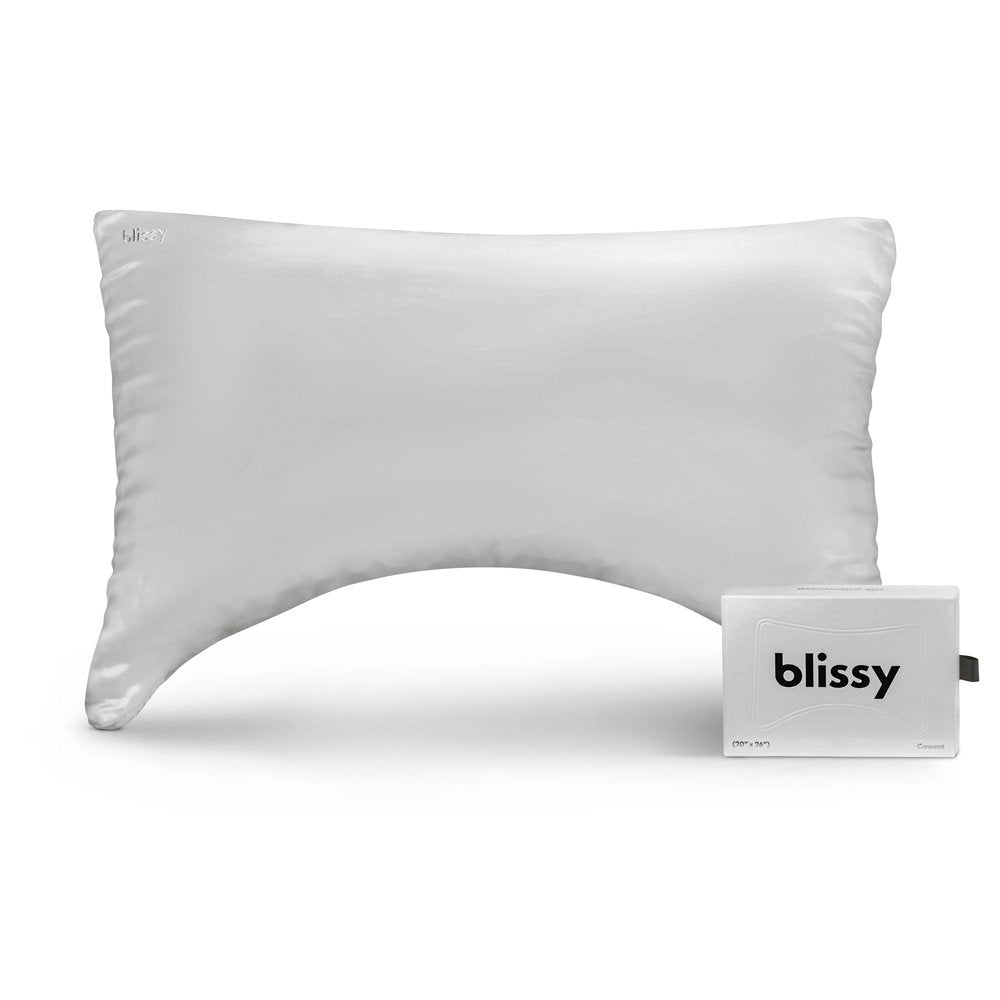 Crescent Pillowcase - Silver - King