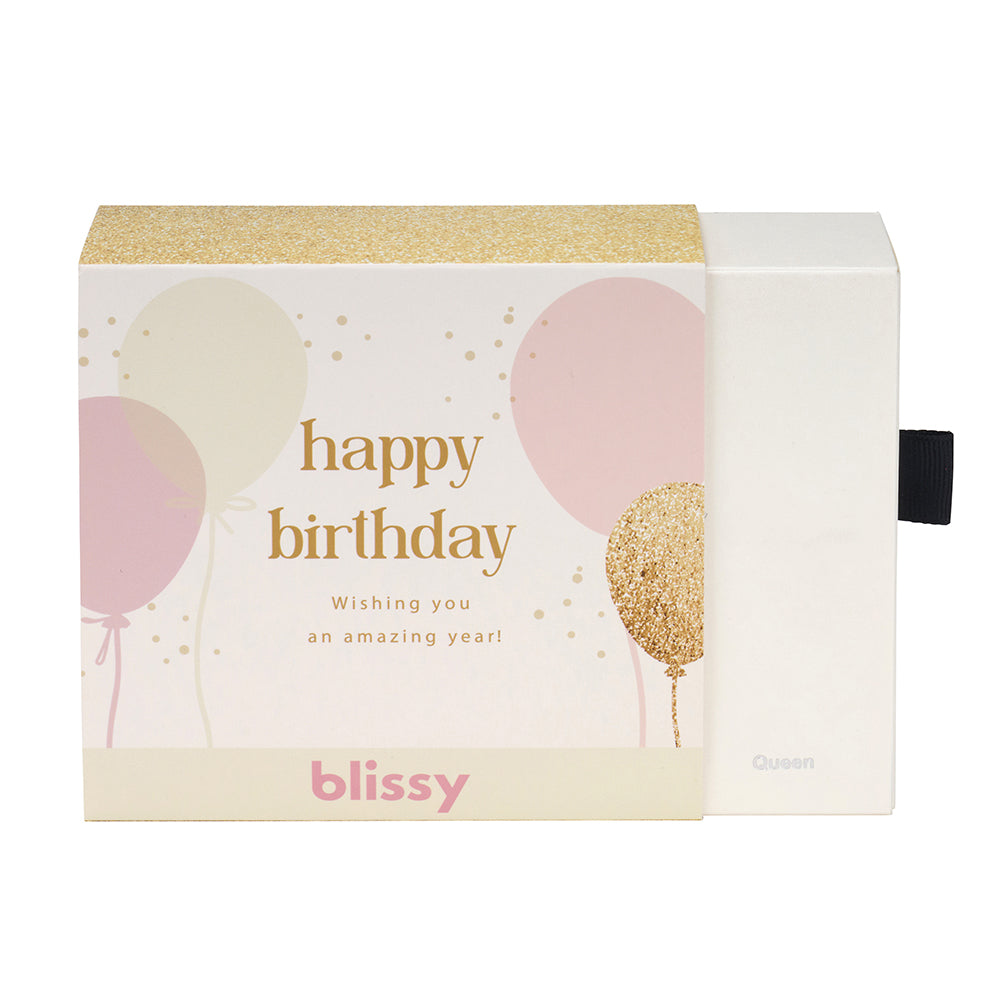Blissy - Happy Birthday Gift Sleeve - Gold