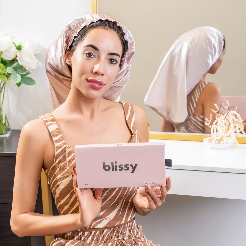 Blissy Cascade Bonnet - Pink