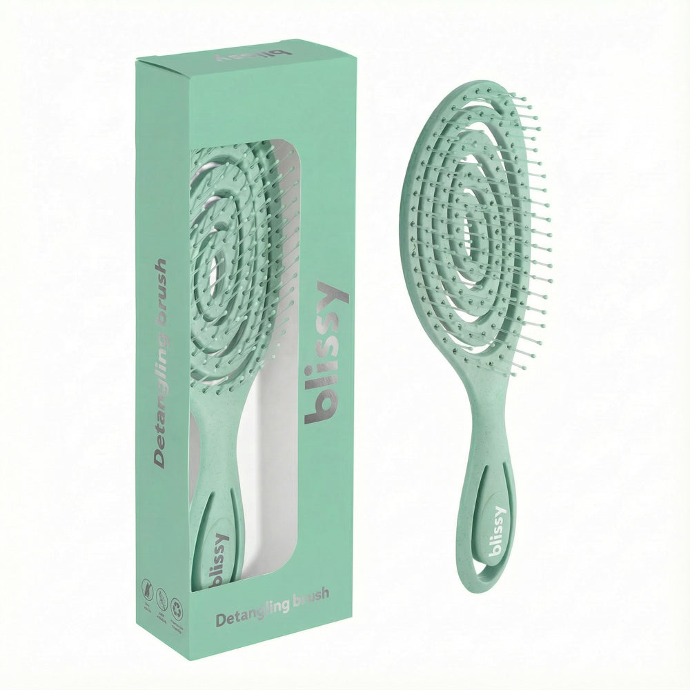 Blissy Detangling Brush - Teal